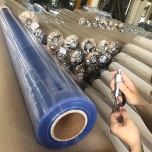 Normal Clear PVC Plastic Film Film Rolls Environmental Protection