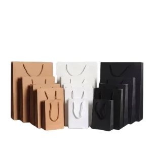 OEM Custom Paperbag Customized Luxury Shopping Paper Bags