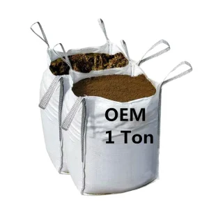 OEM Factory FIBC Maxi Bag Jumbo Big Bag Top Spout Bottom Flat 1m3 Bulk Super Sack 90 90 120
