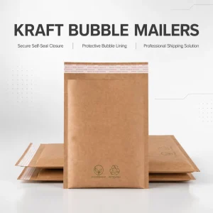 OEM ODM Custom Logo 180gam Waterproof Durable Eco Friendly Tear Resistant Envelopes Self Adhesive Kraft Bubble Exhibition