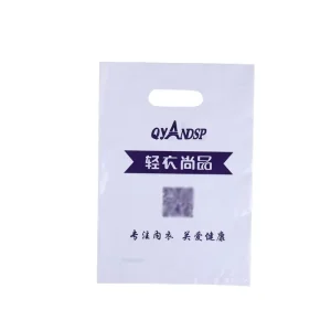 OEM ODM Custom Printed Heavy Duty Die Cut Plastic Shopping Bags Clothing Supermarket Store Packaging