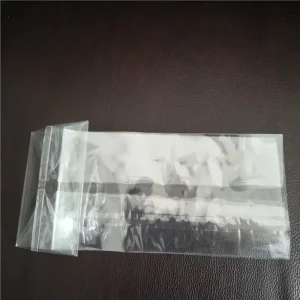 OPP Plastic Packaging Bag Candy BOPP Clear Block Bottom Pouch Square Bottom Bag Cellophane Gusset Square Bottom Bag