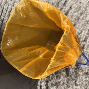 Odor Resistant Drawstring Plastic Trash Bags for Food Waste