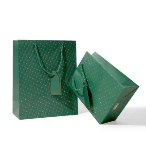 Oem Eco Friendly Handmade Promotion Supermarket Art Paper Gift Packaging Wrapping Bags Custom Logo