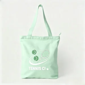 Open Closure Canvas Lady Fashion Waterproof Eco Tote Bag All Seasons Student Sports Day Outdoor Activity