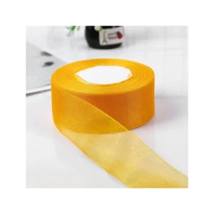 Organza Ribbon Transparent Chiffon Ribbon for Wrapping Decorating