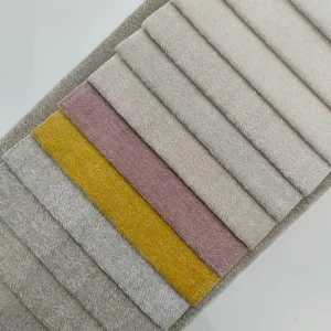 Original Design 100% Polyester Chenille Cushion Cover Fabric for Sofa Living Room Woven Abrasion Resistant 370 GSM Home Textile