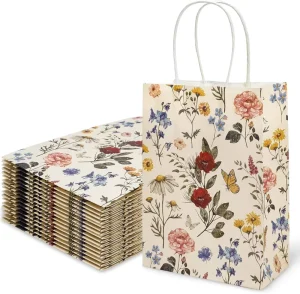 Outdoor Activity Kraft Paper Bag for Field Trips Goods Carrying Gifts and Travel Daily Portable Packaging