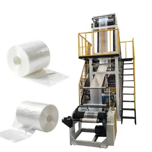 PE Agricultural Extrusion Blowing Film Machine PE Courier Bag Blow Film Extruder Machine LDPE HDPE Plastic Film Blowing Machine
