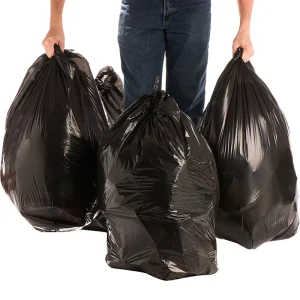PE HDPE Plastic Garbage Bag LDPE Plastic Packing Bin Pouch Dustbin Liners Trash Bags Waste Garbage Plastic Rubbish Bag in Roll