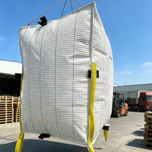 PE Lined FIBC Bag Tear Resistant Bulk Ton Bag Waterproof Design