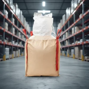 PE Lined Woven FIBC Bag Anti-Leakage Moistureproof 1500kg Bulk Jumbo Storage Bag