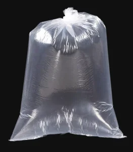 PE Material Large Size Waterproof Clear Flat Plastic Bag for Storage