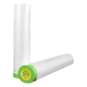 PE Single Sided Pressure Sensitive Adhesive Low Tack Transparent Masking Film for Car Painting