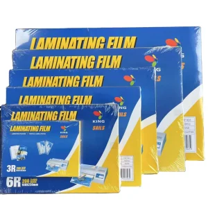 PET EVA Laminated Hot Laminating Film Paper 100PCS 60 250mic A4 A3 Transparent Laminating Pouches Film for File Card Photos