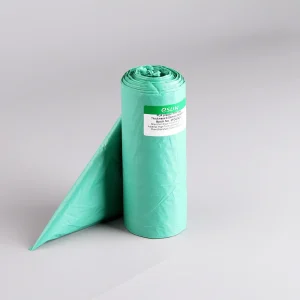 PLA PBAT Biodegradable and Compostable Trash Bags on Roll Large Capacity 100% Biodegradable Plastic Garbage Bags