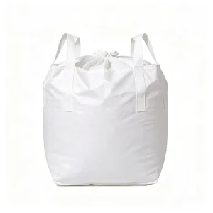 PP FIBC Breathable Jumbo Ton Bag Open Top Flat Bottom Design for Bulk Sand Fertilizer Mining Transportation