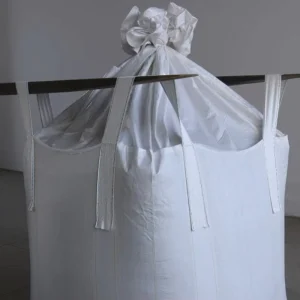 PP FIBC Bulk Bag with Top Fill Skirt Cross Corner Loop 1-2 Ton for Building Materials Packaging