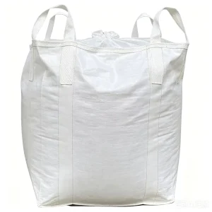 PP FIBC Bulk Bags Durable Flat Bottom Cross Corner Loop for Agricultural Seeds Grain Storage Transport