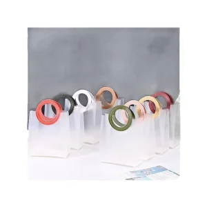 PP Tote Bag Valve Shock Resistance Custom Soft Loop Handle Eco Friendly Packaging Logo Printing Business&Shopping Grocery Bag
