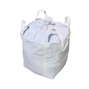 PP Woven FIBC Bulk Bags 1000kg 5000kg Breathable Cross Corner Loop Top Full Open Flat Bottom Safety 5 1
