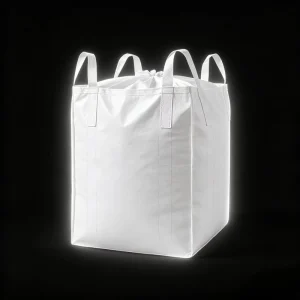 PP Woven FIBC Flat Bottom Bags for Bulk Storage of Mining Cement Sand Building Materials
