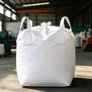 PP Woven FIBC Jumbo Bag 1Ton Full Open Top Flat Bottom Bulk Bag for Industrial Bulk Goods Packing