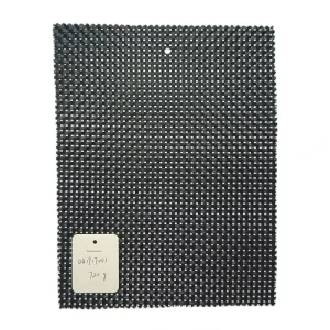 PVC Coated Woven 100% Polyester Mesh Fabric Water Resistant Lightweight for Outdoor Curtains & Luggage by Metre for Girls Boys