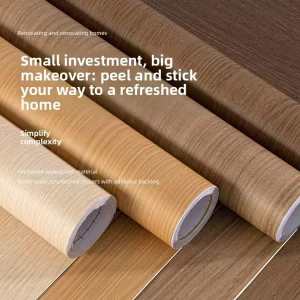 PVC Peel and Stick Self Adhesive Furniture Films Decorative Wall Paper for Door Renovation