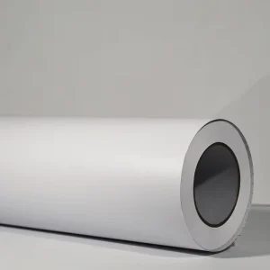PVC Self Adhesive Cold Lamination Film Frosted Floor Film Matte White Smooth Transparent Permanent Release Film Soft 50m