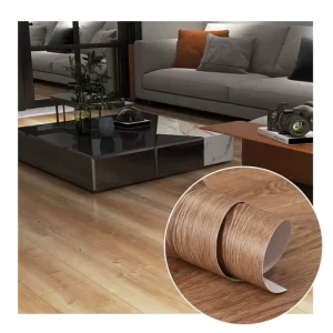 PVC Vinyl Peel and Stick Home Office Decor Film Sheet Adhesive Flooring