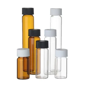 Packing Glass Bottle With Plastic Cap Custom Size Glass Bottle With Plastic Cap