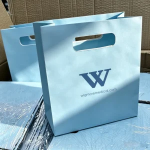 Paper Bag Customizable Size Art Paper Gift Shopping Bags Reusable for Presents