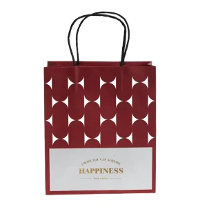 Paper Bag White Brown Kraft Paper Bags With Handles Carry 5kg 10kg Shopping Paper Bag for Shoes Clothing