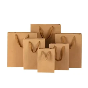 Paper Bags Handbags Gift Bags White Card Paper Packaging Bags