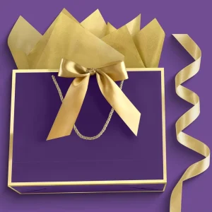 Paper Bags with Your Own Logo Gift Bag Portable Paper Gift Bag with Handles Reusable Multipurpose Luxury Present Packaging