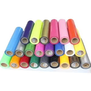 Paper Rolls Reflective Heat Transfer Vinyl Paper Self Adhesive Lettering Film for T Shirt