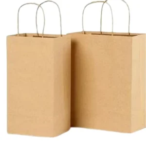 Paper Shopping Bags Kraft Paper Shopping Bags Food Packaging Degradable Paper Bags
