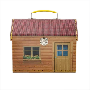 Paperboard House Storage Suitcase Wedding Gift Packing Suitcase Cardboard Box Cardboard Gift Boxes