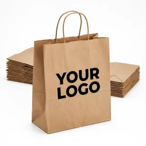 Party Favor Packaging Paper Bag Customized Paper Gift Bag With Logo Luxury Paper Packaging Bag Sacs a Main De Luxe Pour Femmes