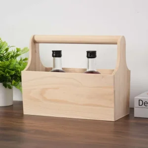 Paulownia Wood Storage Box Eco Friendly Solid Wooden Organizer Box for Home Gift Packaging