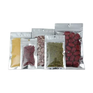 Pearl Film Self Sealing Bag Semi Transparent BOPP Plastic Offset Printing Recyclable for Data Cable Phone Case Packaging