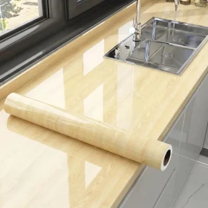 Peel and Stick Wallpaper Self Adhesive Contact Paper Waterproof Oil proof for Kitchen Furniture Wall Decor