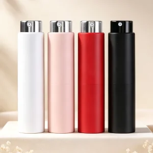 Perfume Bottle Twist up Plastic Mini Perfumes Travel Size Spray Bottle for Cosmetic Packaging