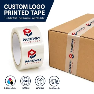 Personalizada Cintas Adhesiva Cinta De Embalaje Custom Logo Printed Industries Packaging Sticky BOPP Adhesive Tape