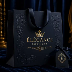 Personalized Premium Paper Bags for Corporate Gifts Trade Shows and Events Reusable Material OEM Service on Time Supply
