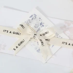 Personalized Printed Cotton Ribbon Custom Herringbone Ribbon Cloth Ribbon Roll Gift Wrap Packing Decorations