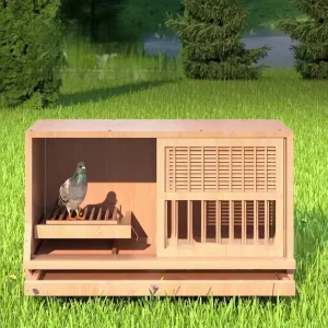 Pigeon Nest Box Combination Breeding Cage Matching Cage Waterproof Bamboo Frame Large Nest Wooden Outdoor