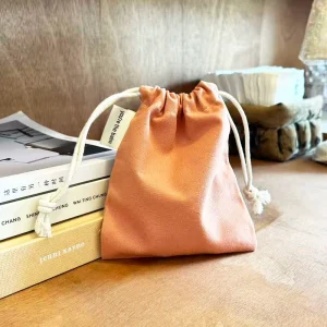 Pink Custom Logo Size Jewelry Gift Dust Pouch Cotton Drawstring Bag for Kids for Handbags Shoes Clothes Dust Bag