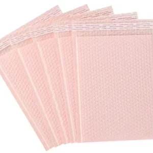 Pink Poly Bubble Mailing Bags for Shipping Clothes Electronic Cosmetic Poly Bubble Mailers